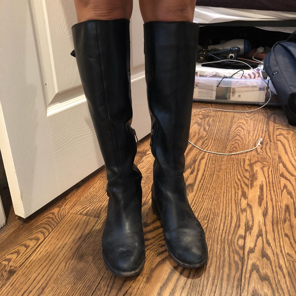 Guess by Marciano black riding boots size 6